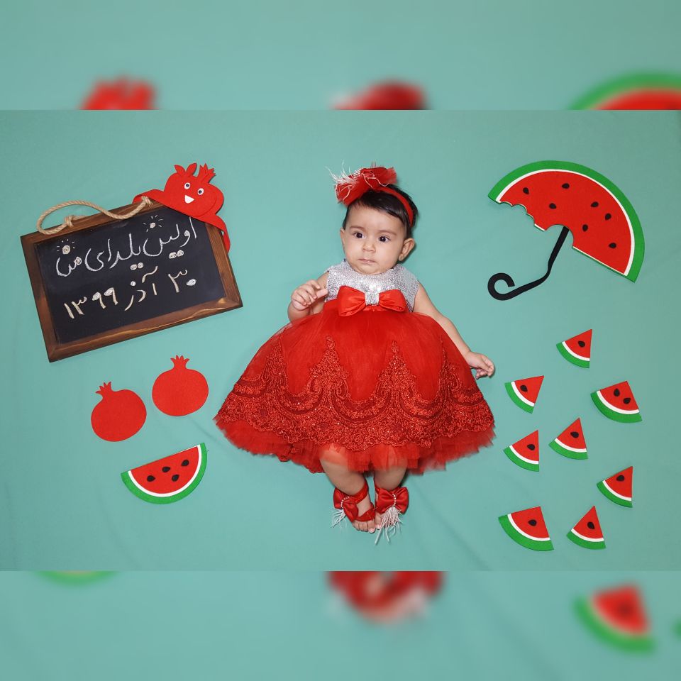 شش ماهگی نوزاد ارغوان ترابیان