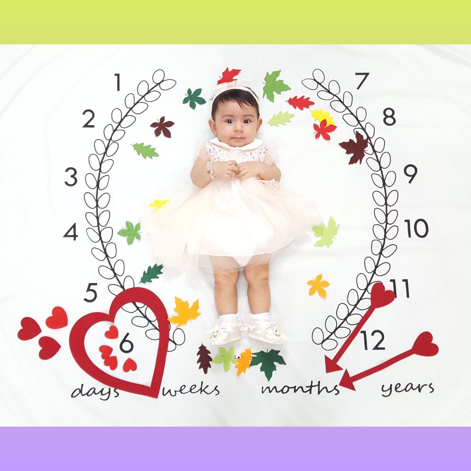 شش ماهگی نوزاد ارغوان ترابیان