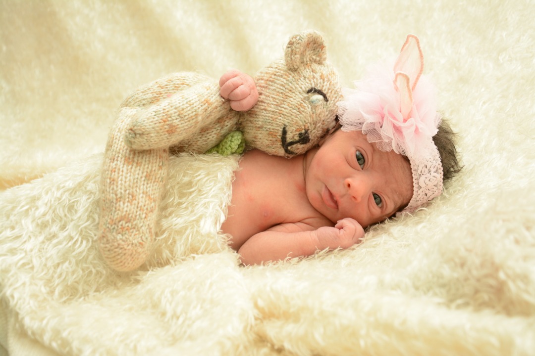 تم عکس زمستانی نوزاد سارا غریبی