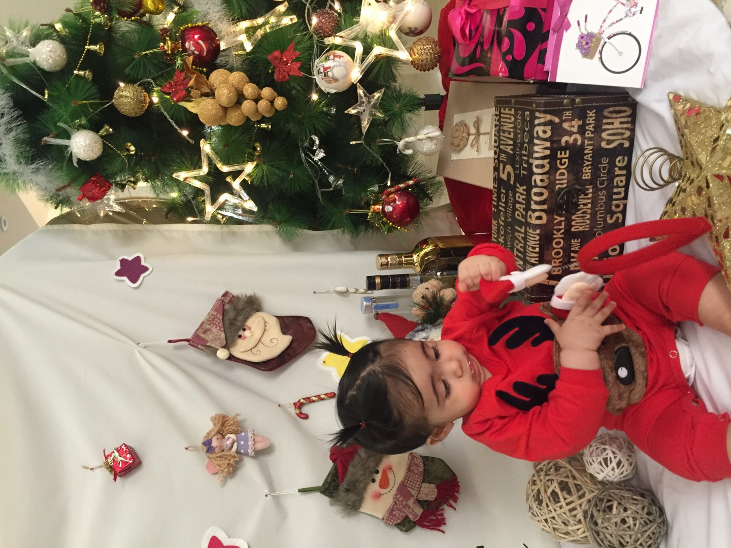 تم عکس زمستانی نوزاد روشا ملاجعفر