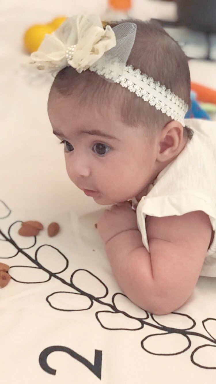 پنج ماهگی نوزاد روشا ملاجعفر