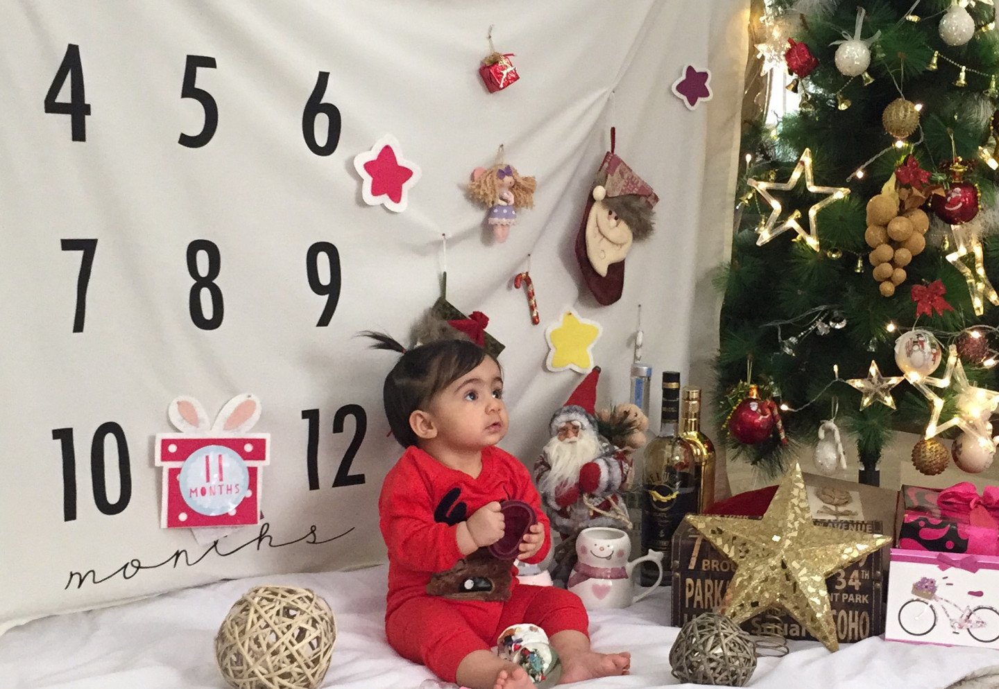 یازده ماهگی نوزاد روشا ملاجعفر