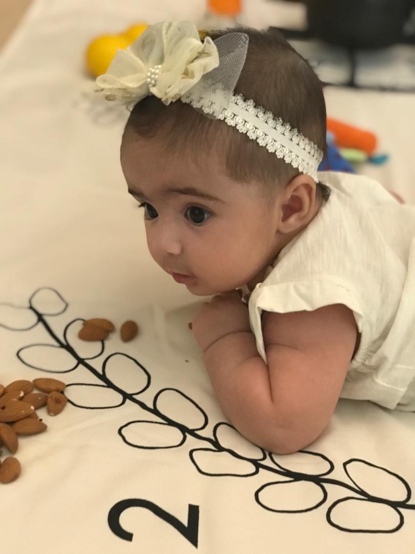 پنج ماهگی نوزاد روشا ملاجعفر