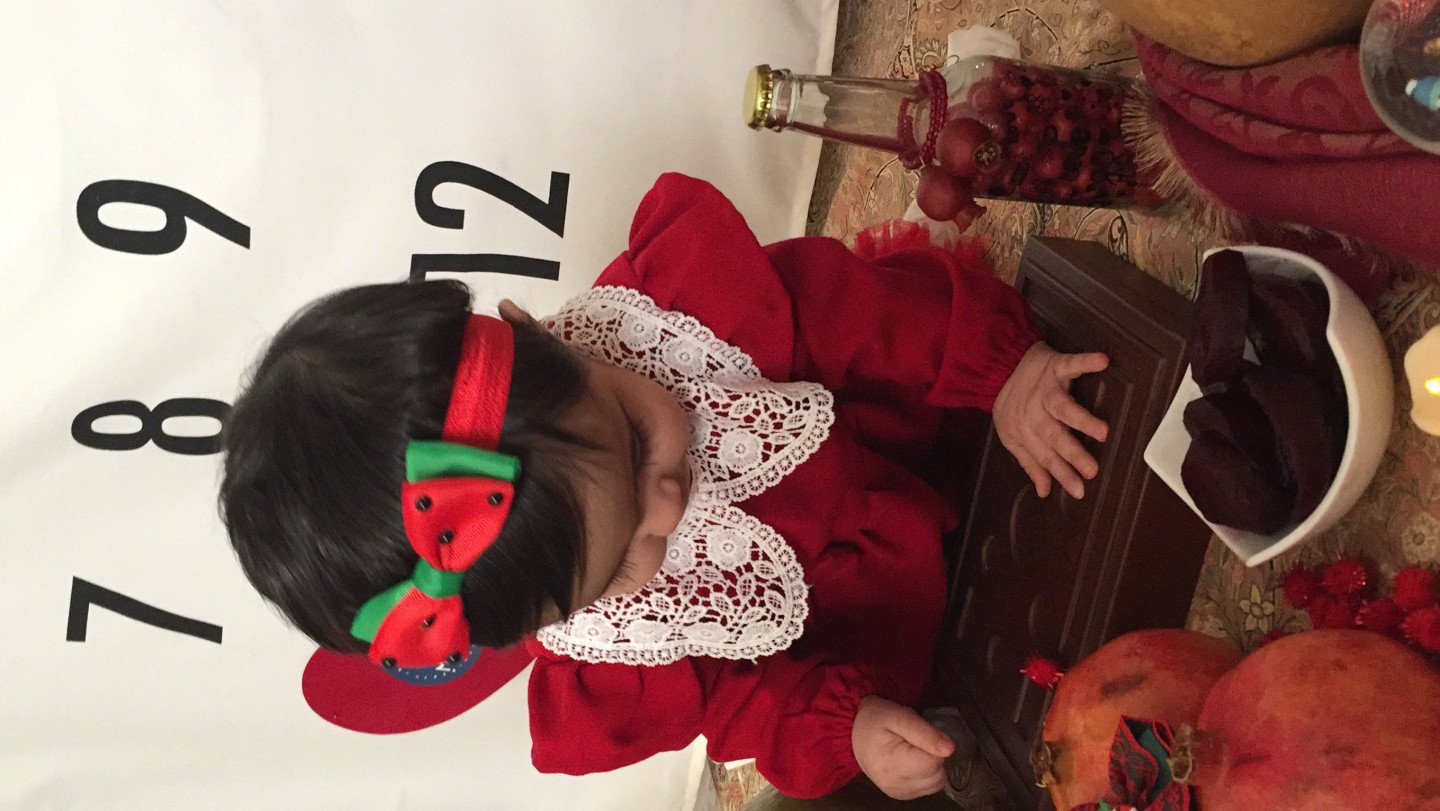 شب یلدا کودک روشا ملاجعفر