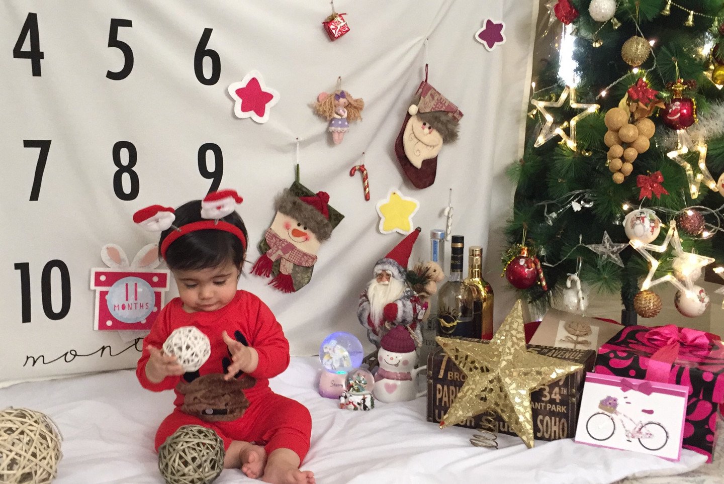 تم عکس زمستانی نوزاد روشا ملاجعفر