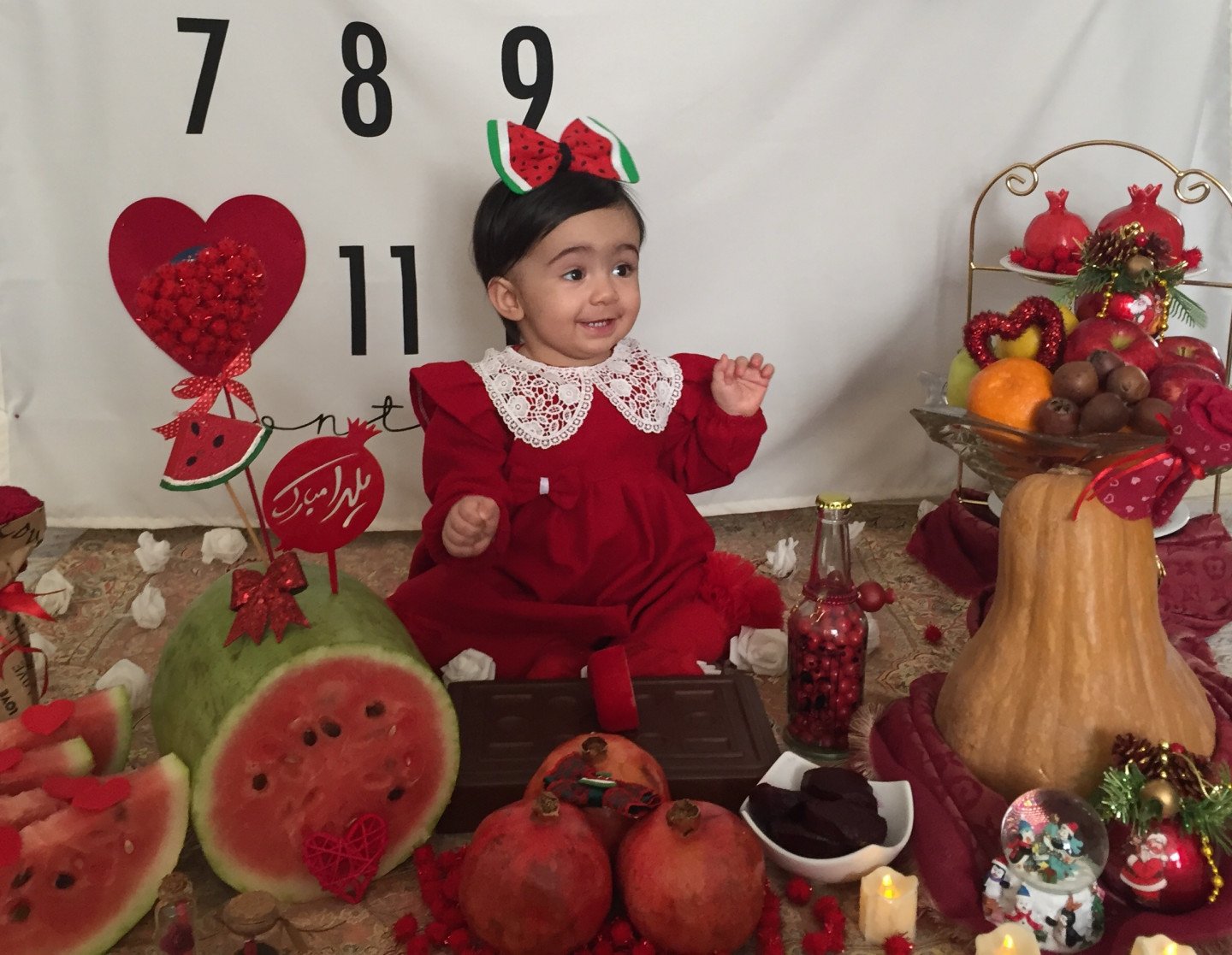 ده ماهگی من روشا ملاجعفر