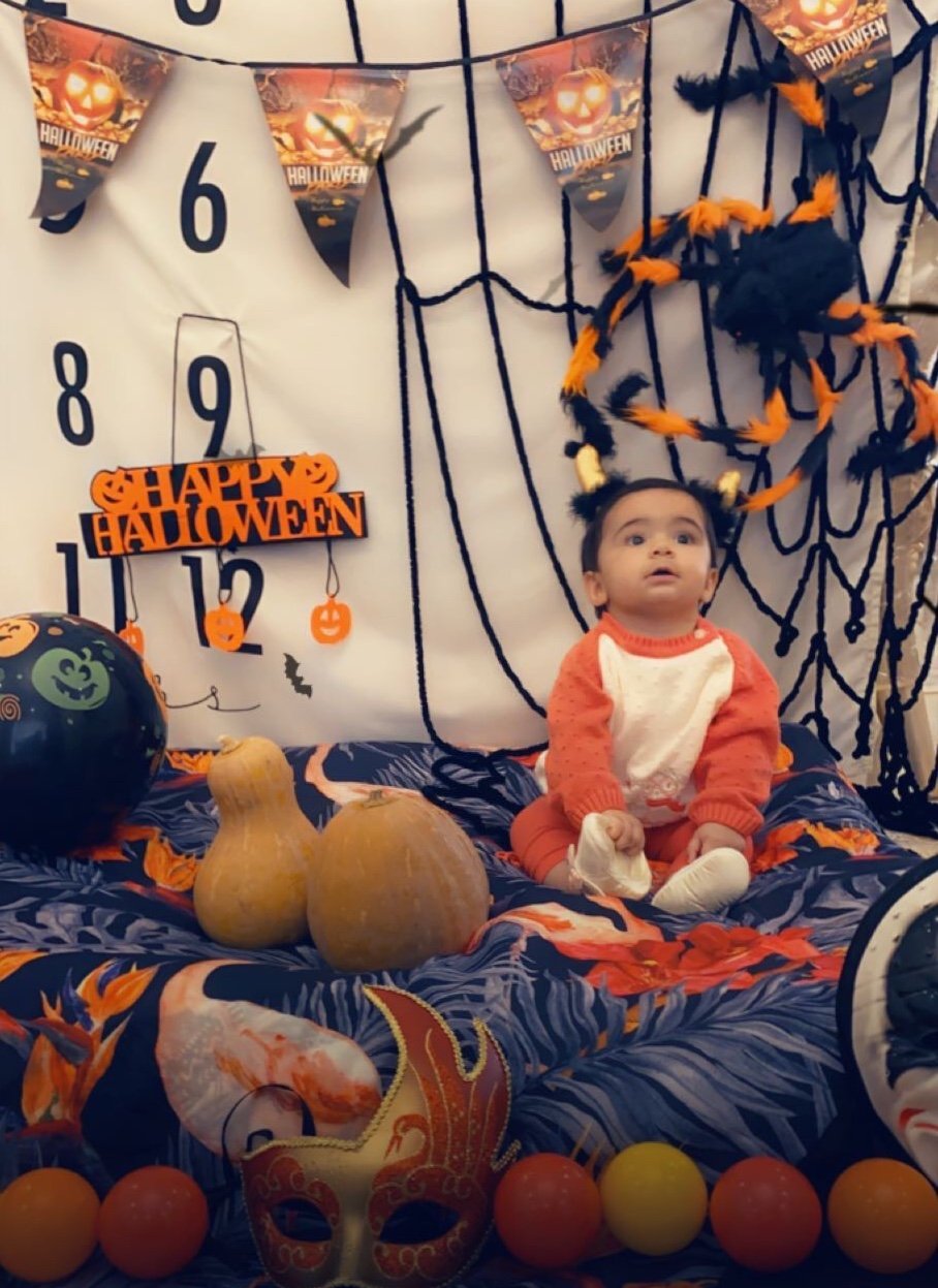 جشن هالووین کودک روشا ملاجعفر