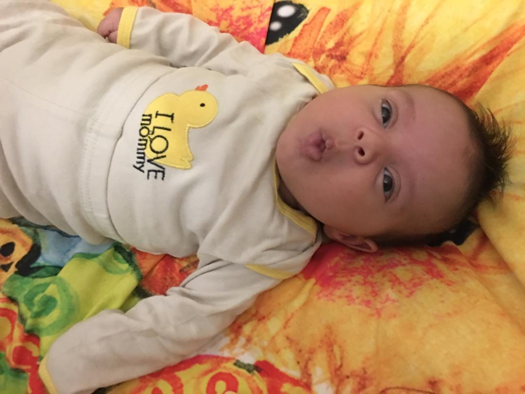 تم عکس زمستانی نوزاد آرسام اطروش