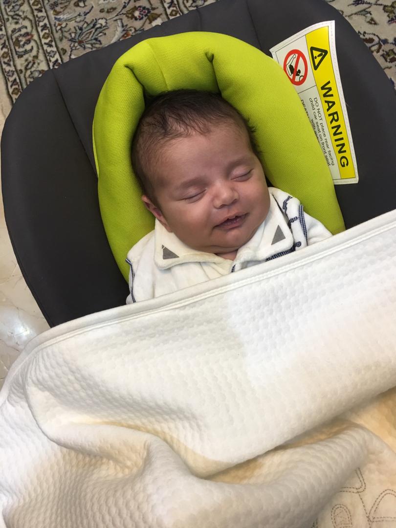 تم عکس زمستانی نوزاد آرسام اطروش