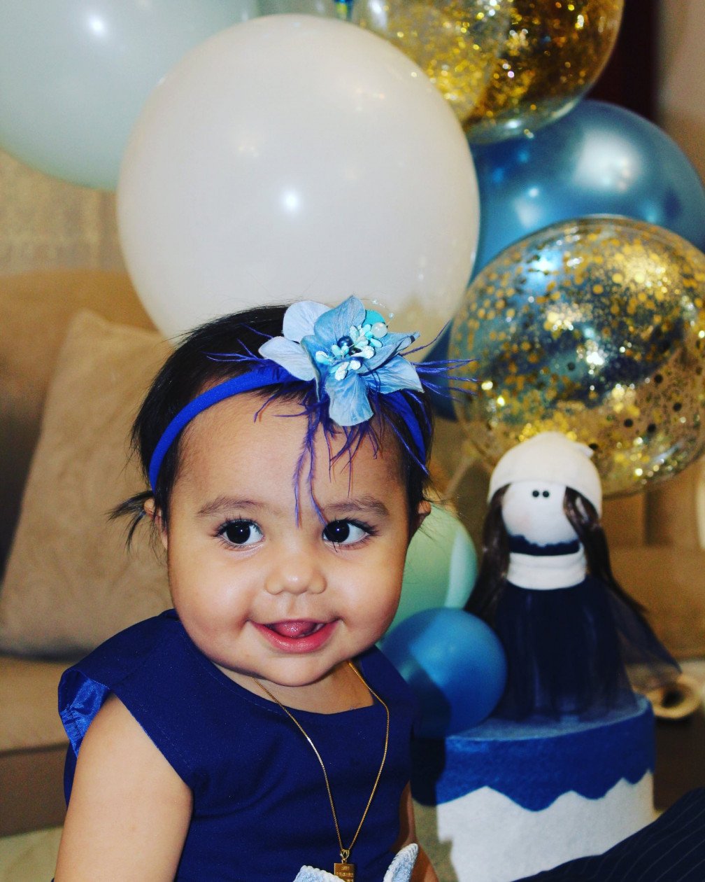 دوازده ماهگی نوزاد نیلا واثق برکت