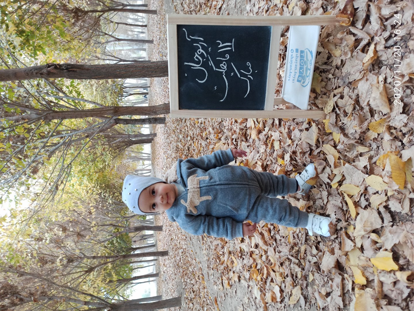 دوازده ماهگی نوزاد آریو برزن ظهرابی