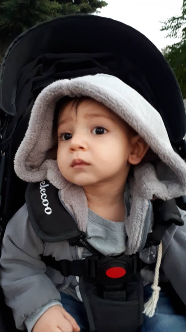 راه رفتن نوزاد آریو فیروزبخت