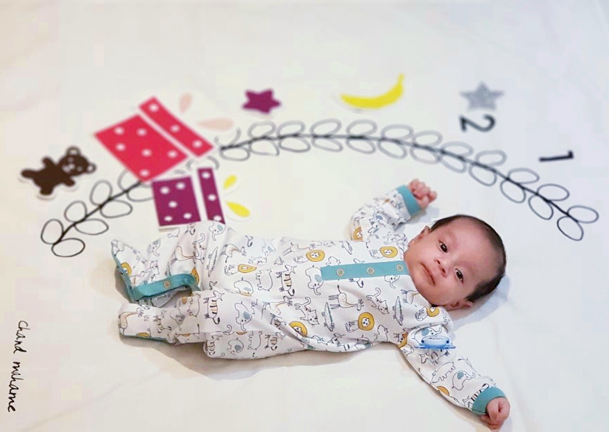 دو ماهگی نوزاد ارشیا اکرمی