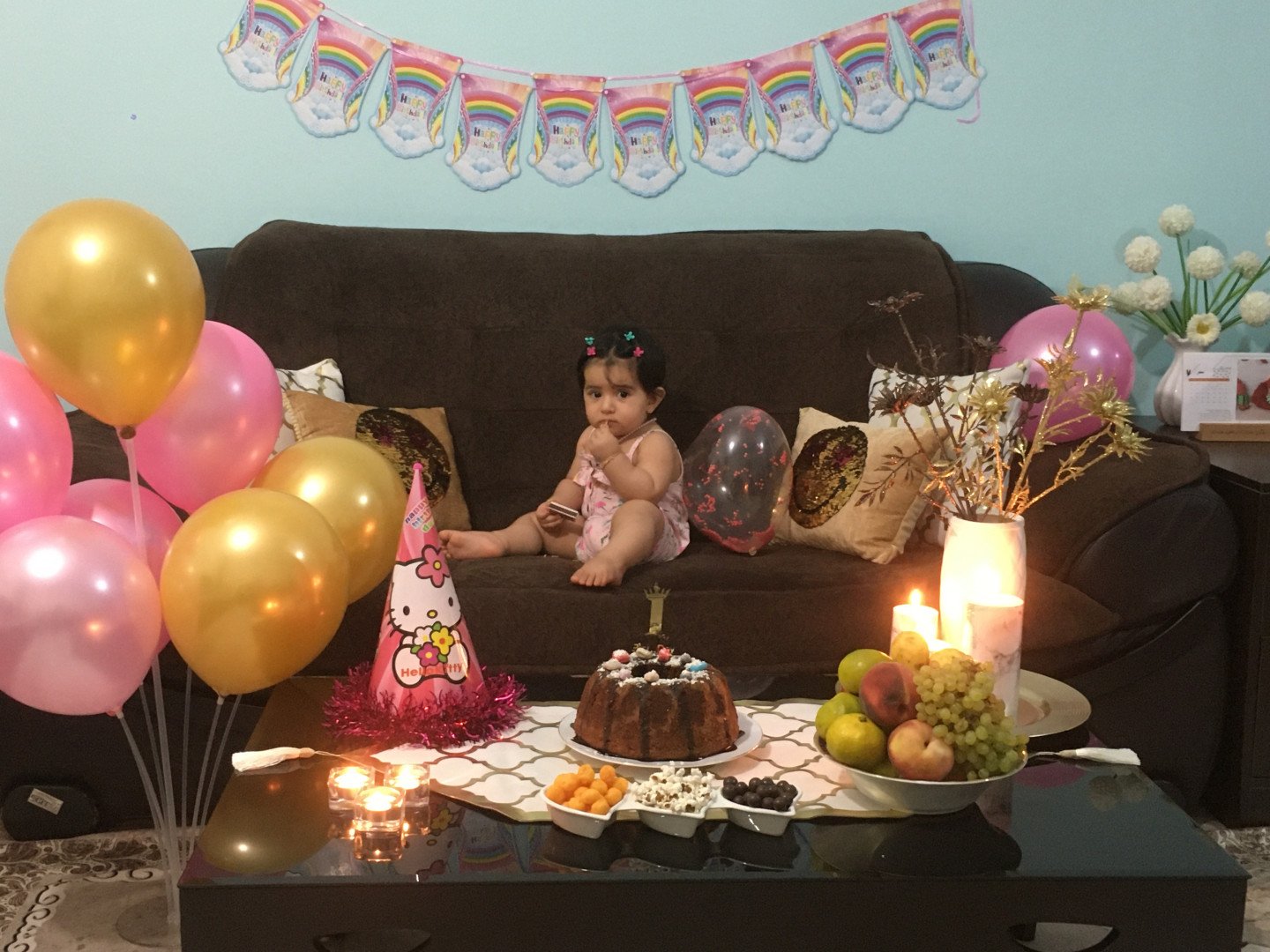 دوازده ماهگی نوزاد مانلي رييس قنواتي