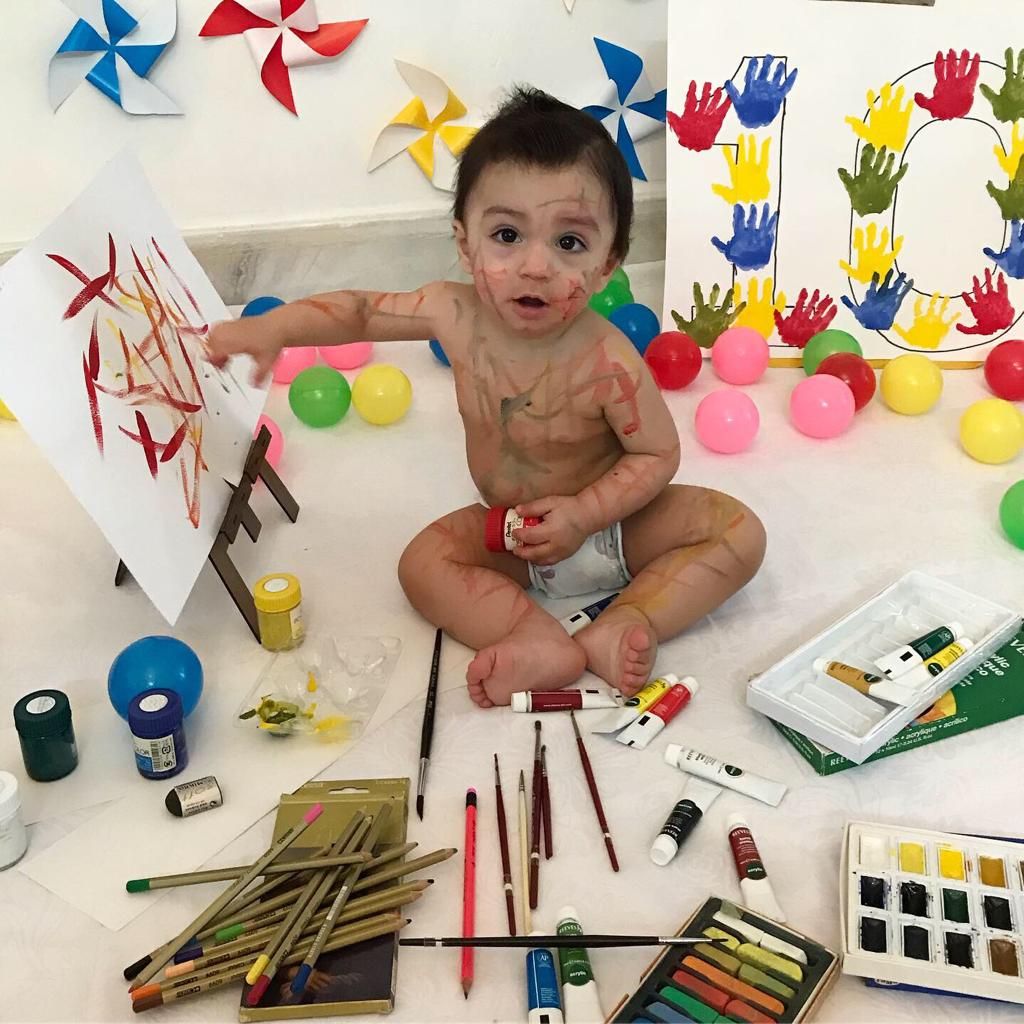 ده ماهگی نوزاد آریا نارمکی