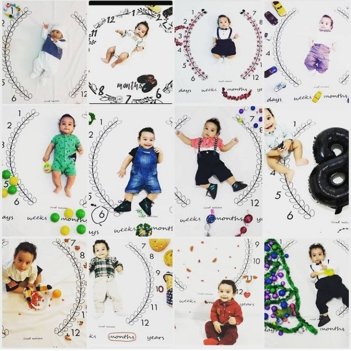 دوازده ماهگی نوزاد شاهان امینی