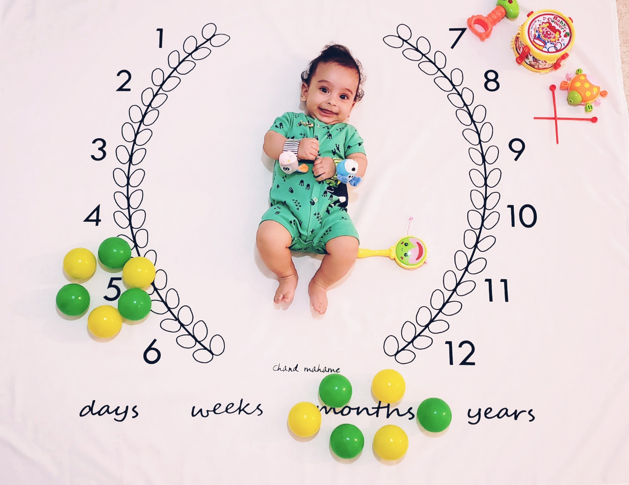 پنج ماهگی نوزاد شاهان امینی