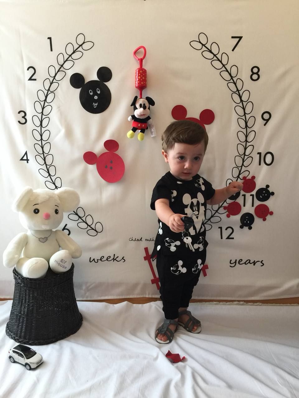 پارچه ماه شمار طرح شاخه زیتون باراد رحیمی