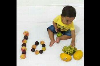 تم عکس تابستانی کودک علی چعبی