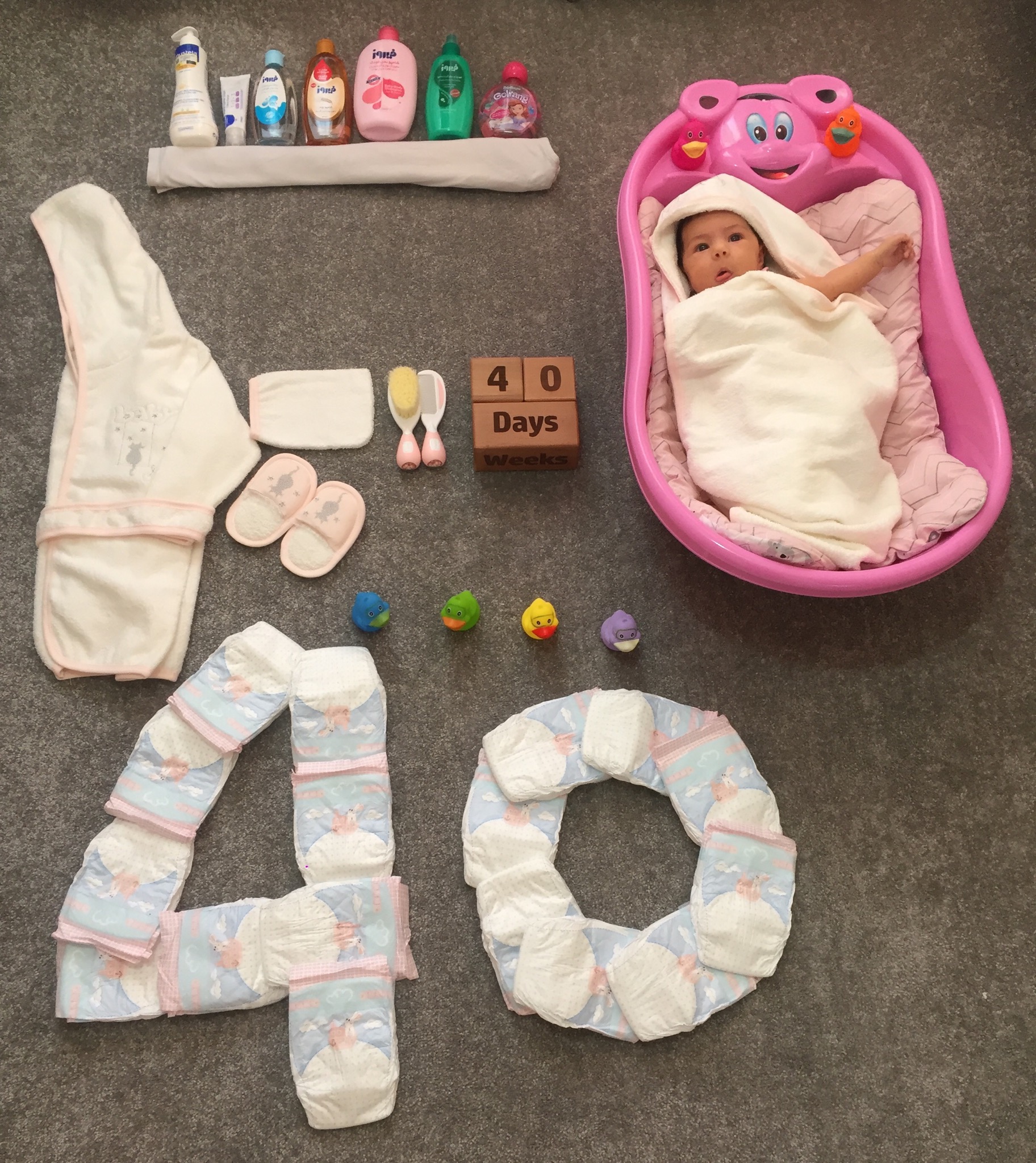 یک ماهگی نوزاد ليانا خسروي