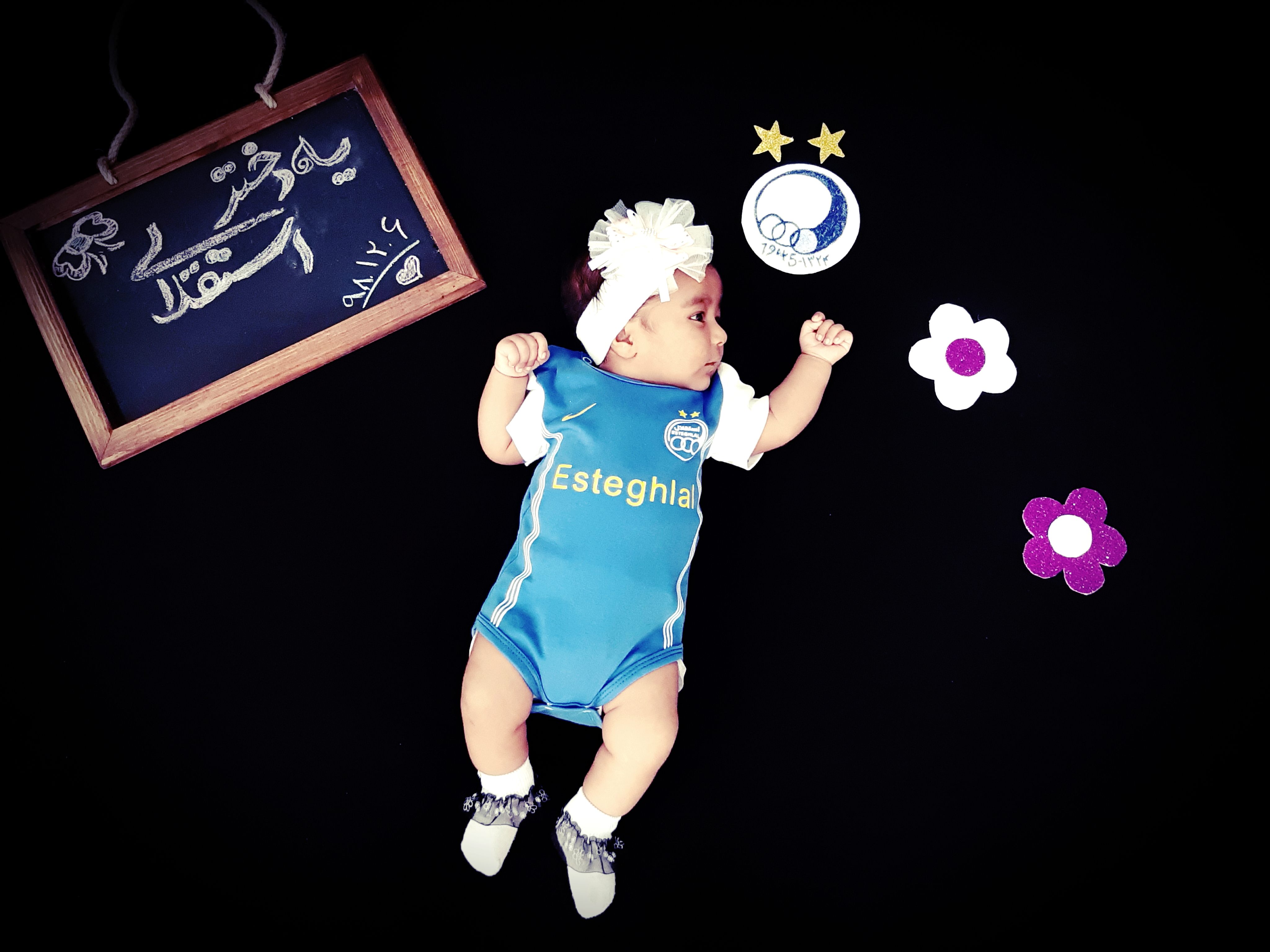 تم عکس بهاری کودک نفس چشمه