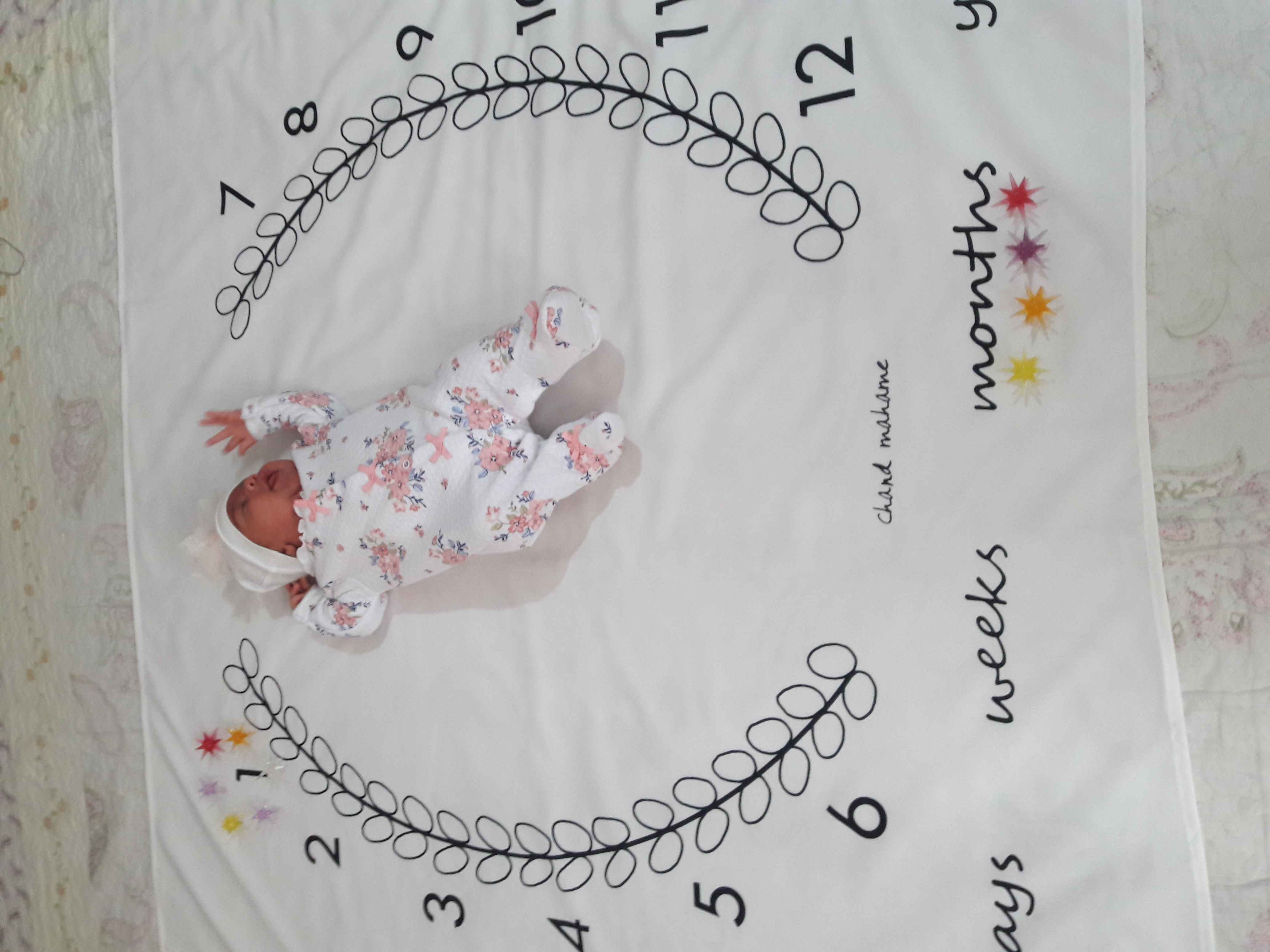 یک ماهگی نوزاد فاطمه صفایی