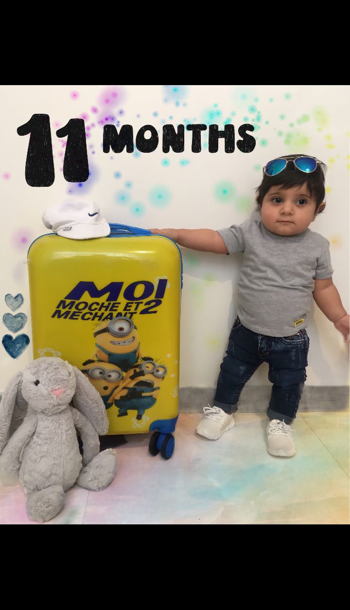 یازده ماهگی نوزاد ویهان عمارتی