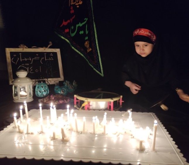 عکس محرم کودک همتا قیاسوند