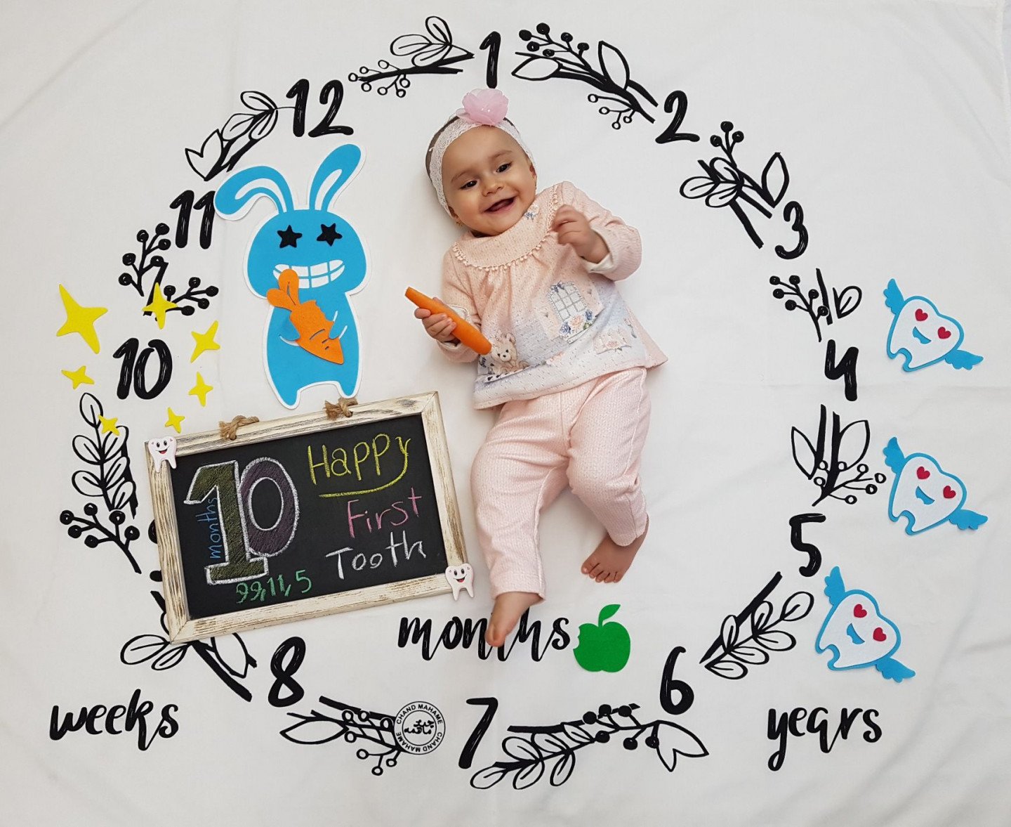 جشن دندونی نوزاد همتا قیاسوند