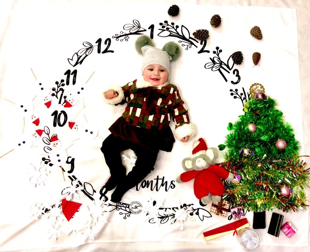 تم عکس زمستانی نوزاد نیاز عاشوری