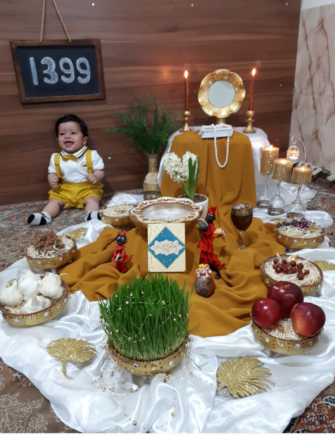 نه ماهگی نوزاد کارن موسوی