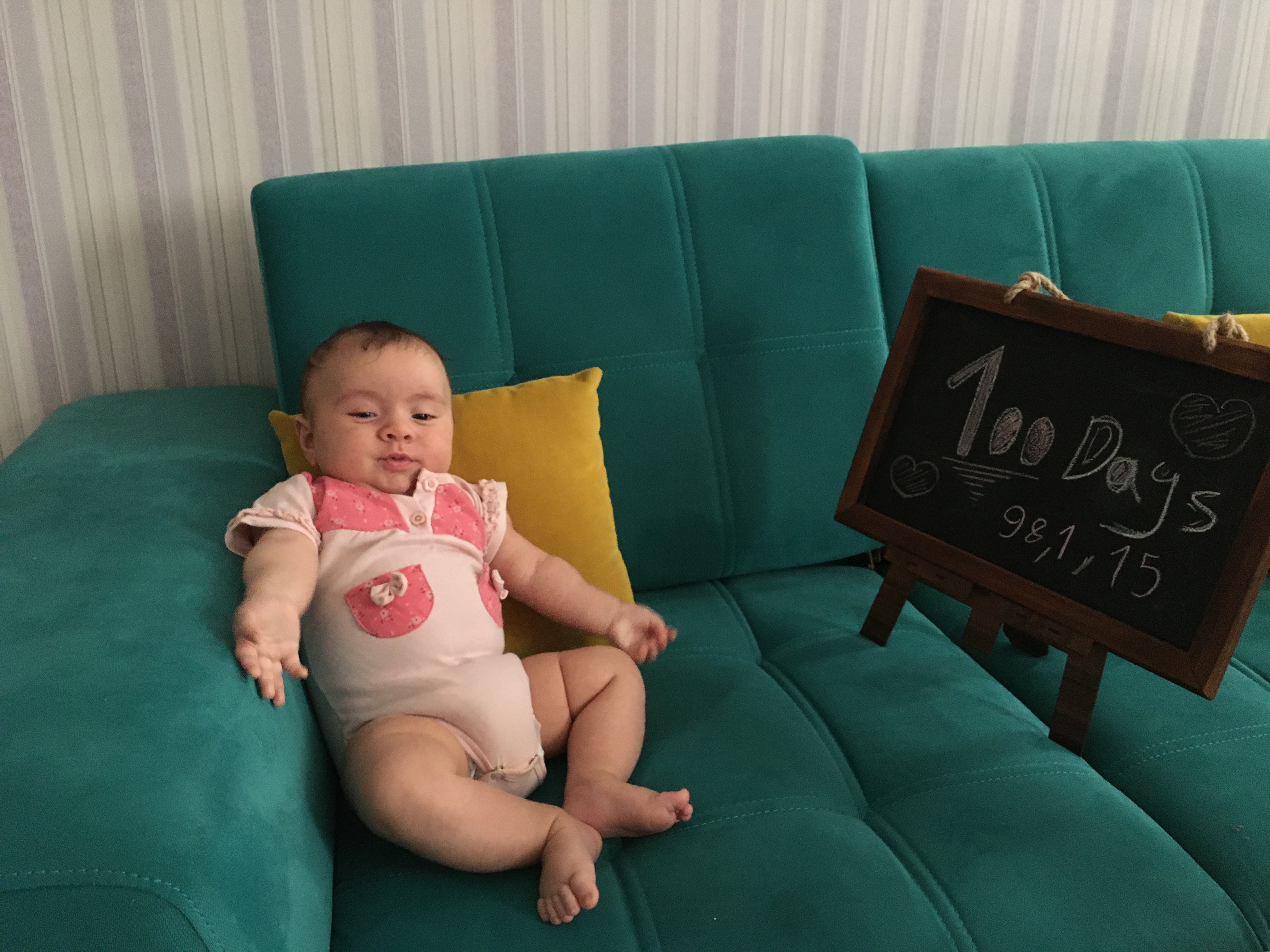 سه ماهگی نوزاد حلما رحمانی پاکدل