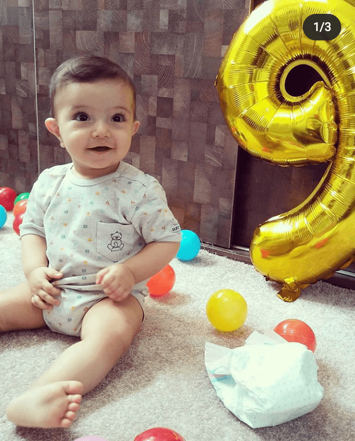 اولین کلمه نوزاد فرحان پشنگ