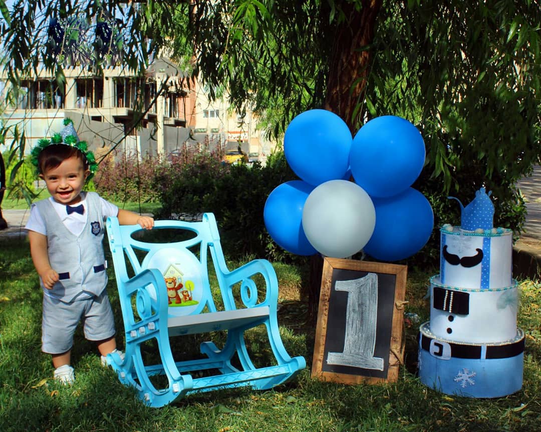 دوازده ماهگی نوزاد فرحان پشنگ