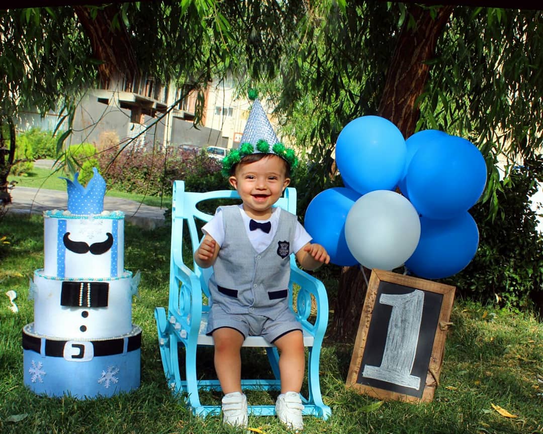 دوازده ماهگی نوزاد فرحان پشنگ