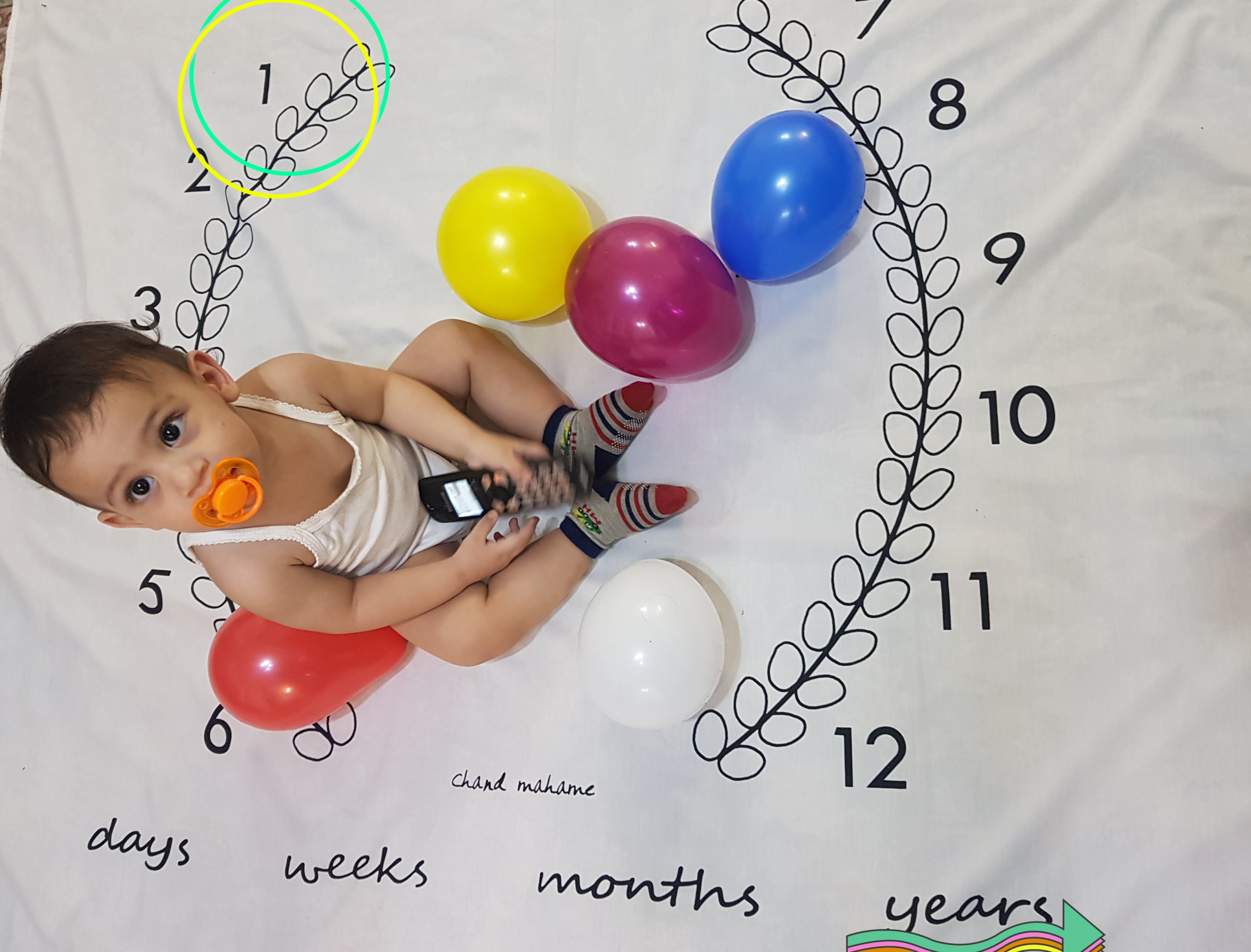 تولد یک سالگی کودک نجاتی