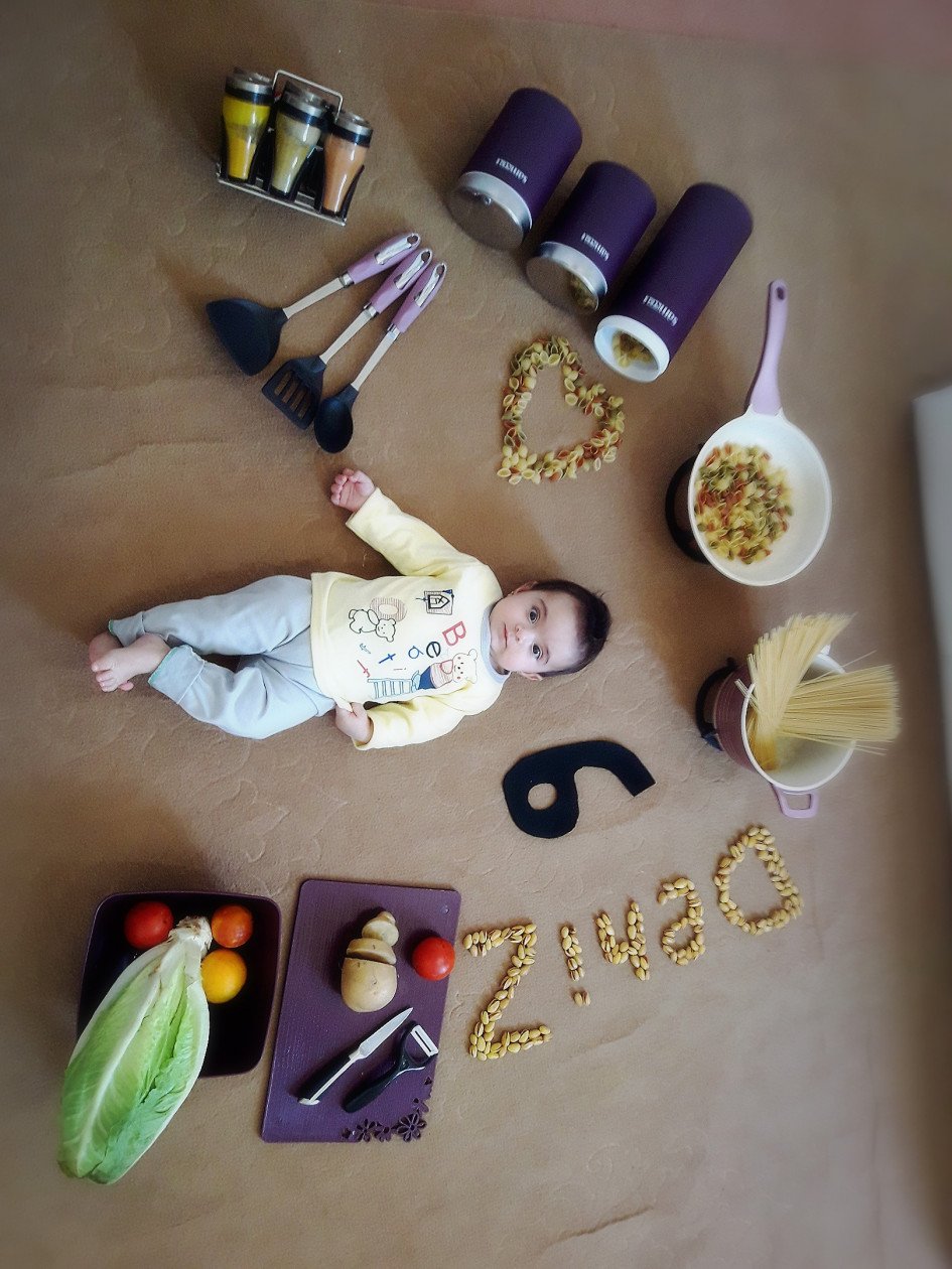 شروع غذای کمکی دنیز