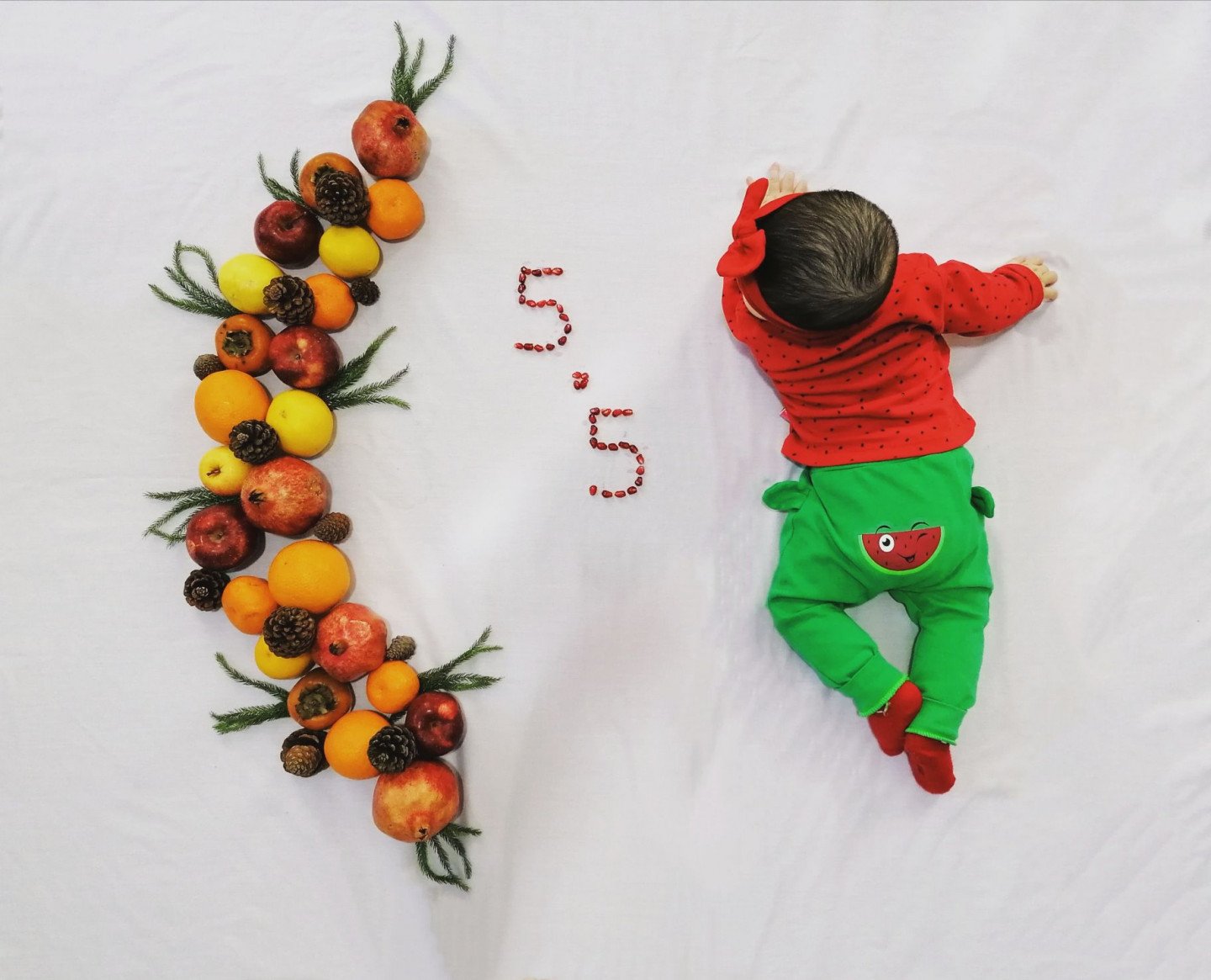 پنج ماهگی نوزاد instagram: aylin.mahmodabadi