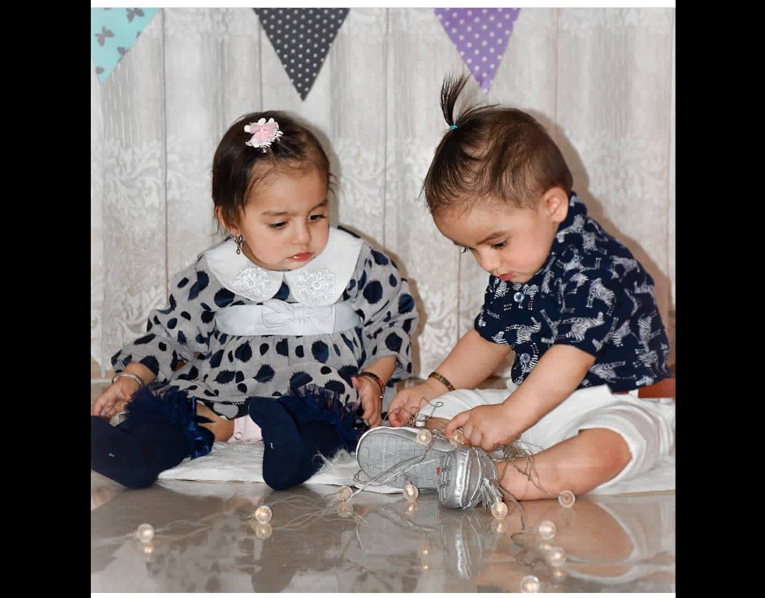 دوازده ماهگی نوزاد نارین  و نویان شهبازی