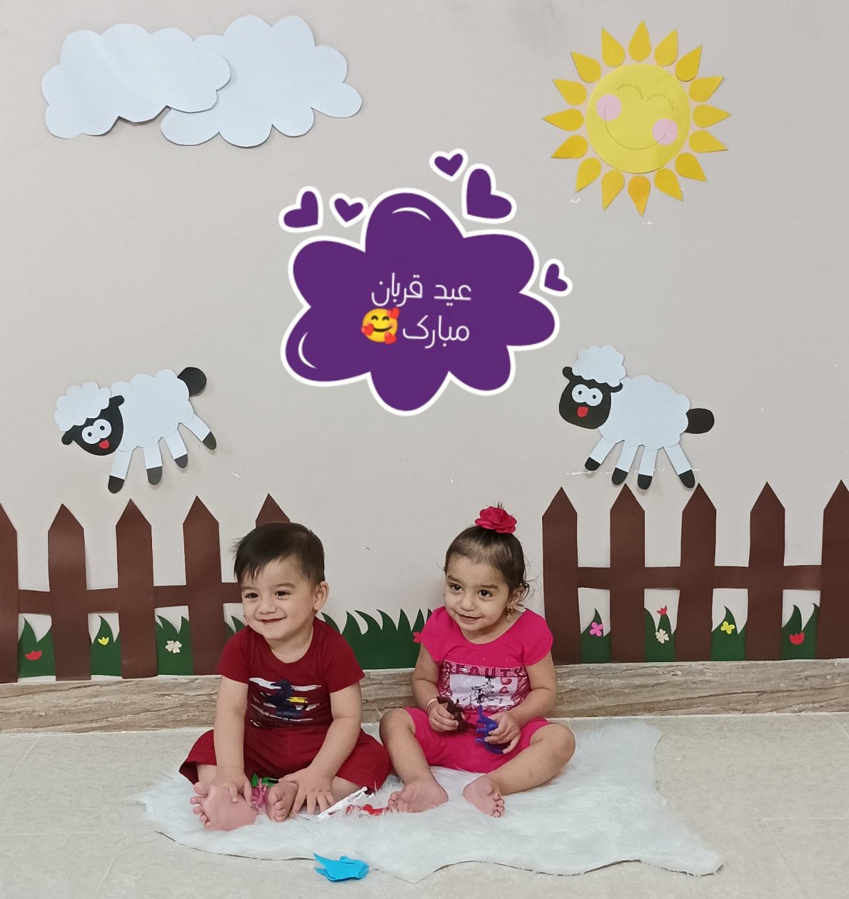 چهارده ماهگی_کودک نارین  و نویان شهبازی