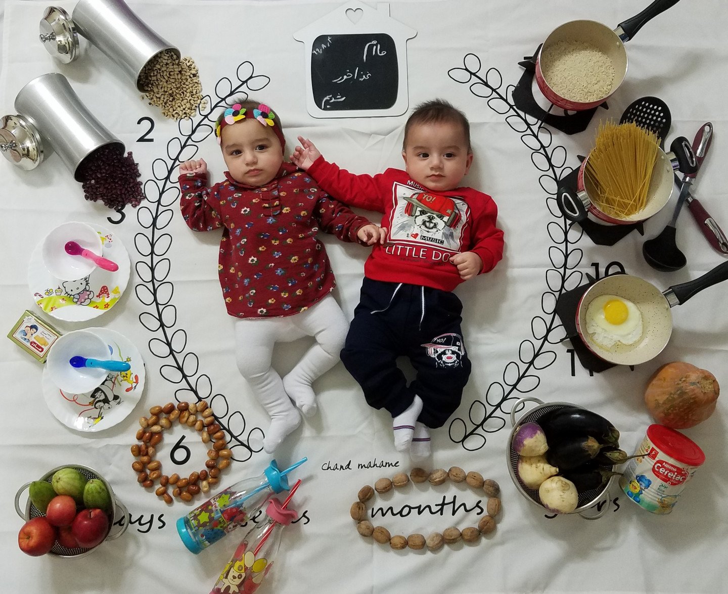 عکس نوزاد دختر نارین  و نویان شهبازی