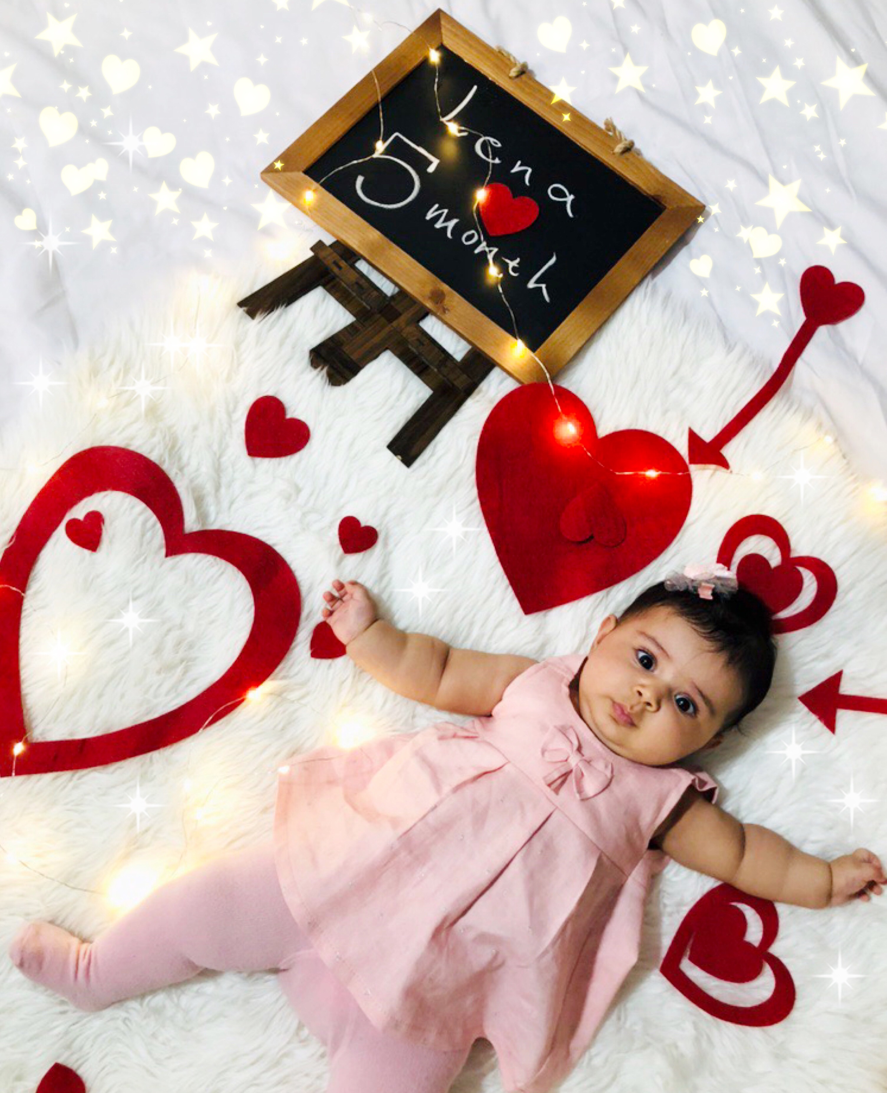 چهار ماهگی نوزاد لنا نظری