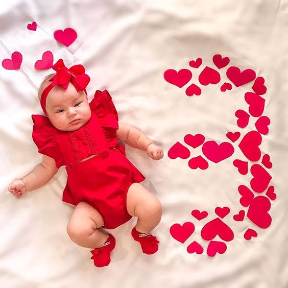 جشن ولنتاین کودک مامان فندق