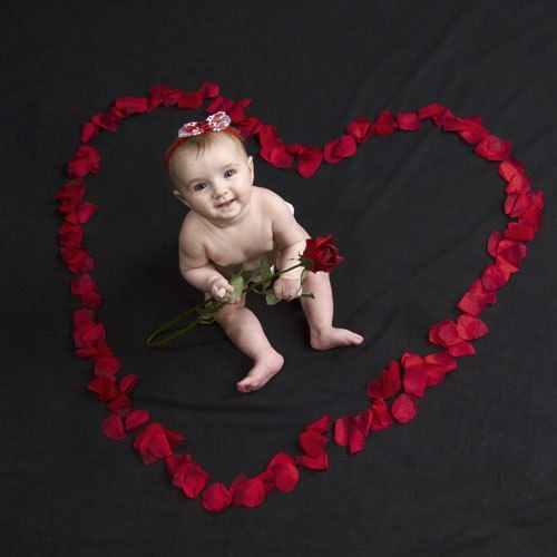 جشن ولنتاین کودک مامان فندق