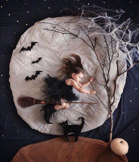 جشن هالووین کودک مامان فندق