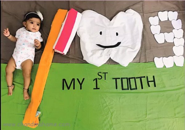 جشن دندونی نوزاد مامان فندق