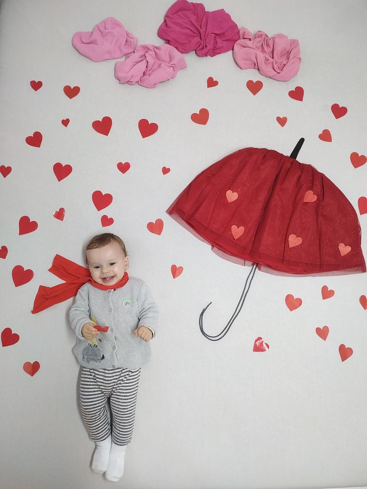 جشن ولنتاین کودک مامان فندق