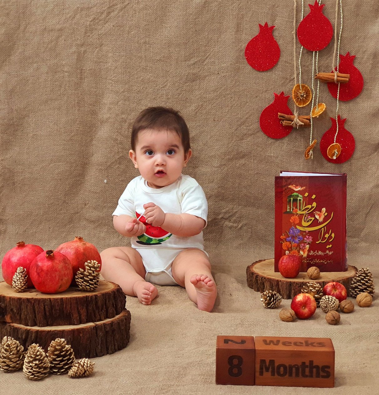 نه ماهگی نوزاد شاهان گنجعلی