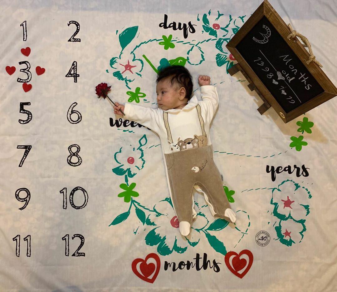 پانزده ماهگی کودک علی روستایی