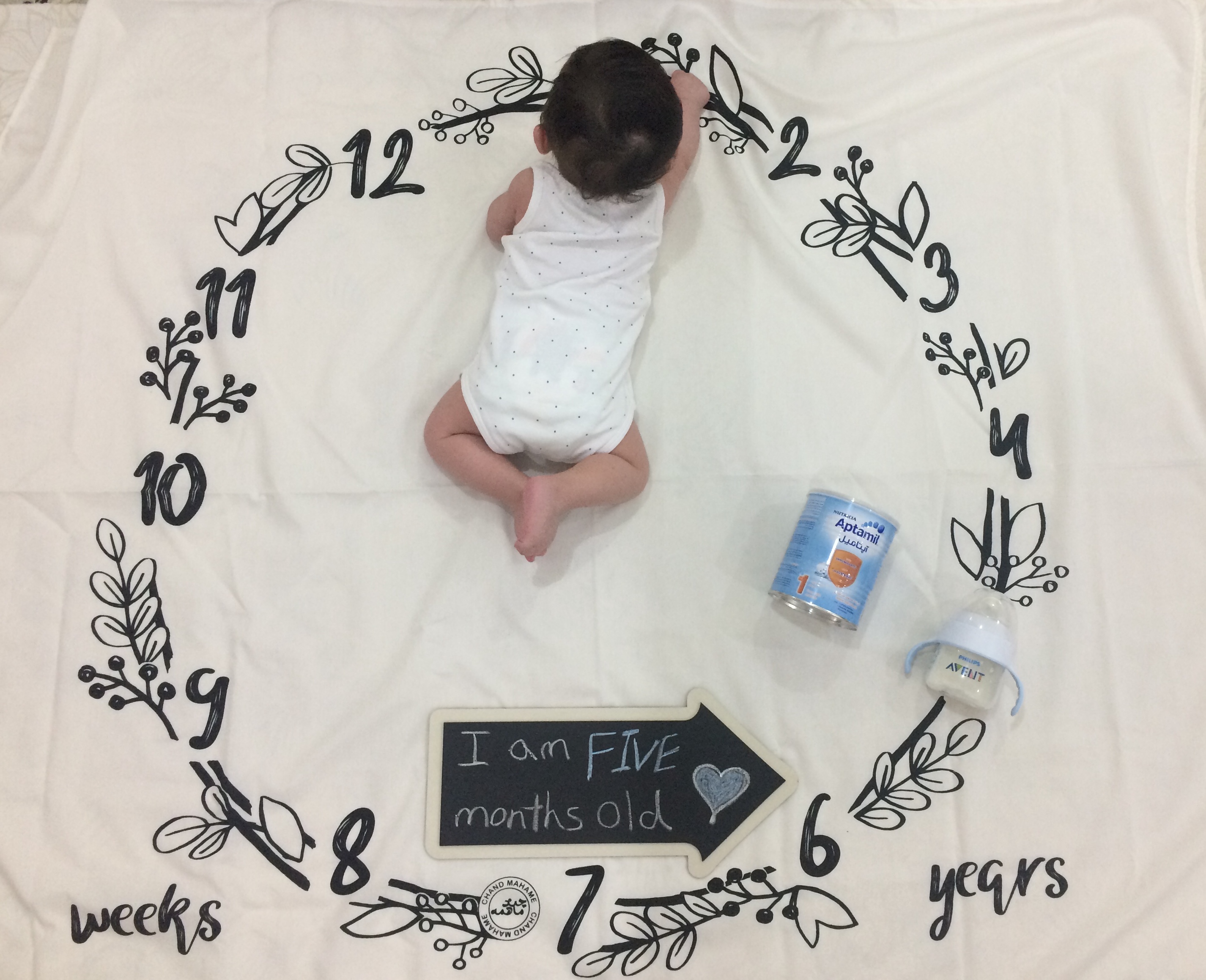 پنج ماهگی نوزاد رادین سعادتی